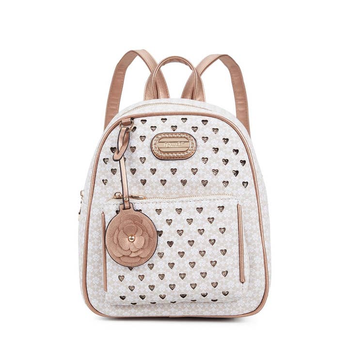 Brangio (Italy) Company Inc. - Wholesale Backpack - Women's - Brangio Italy Floral Harmony Designer Backpack