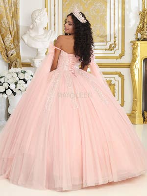 LK238 Balettklänning med pärldetaljer och korsett-rygg för wholesale av May Queen