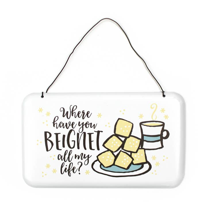 Metal Sign - Beignet for wholesale by THE PARISH LINE