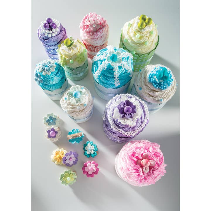 Namaste – Großhandel Lebensmittelbehälter – Mini-Cupcake-Box aus handgeschöpftem Papier
