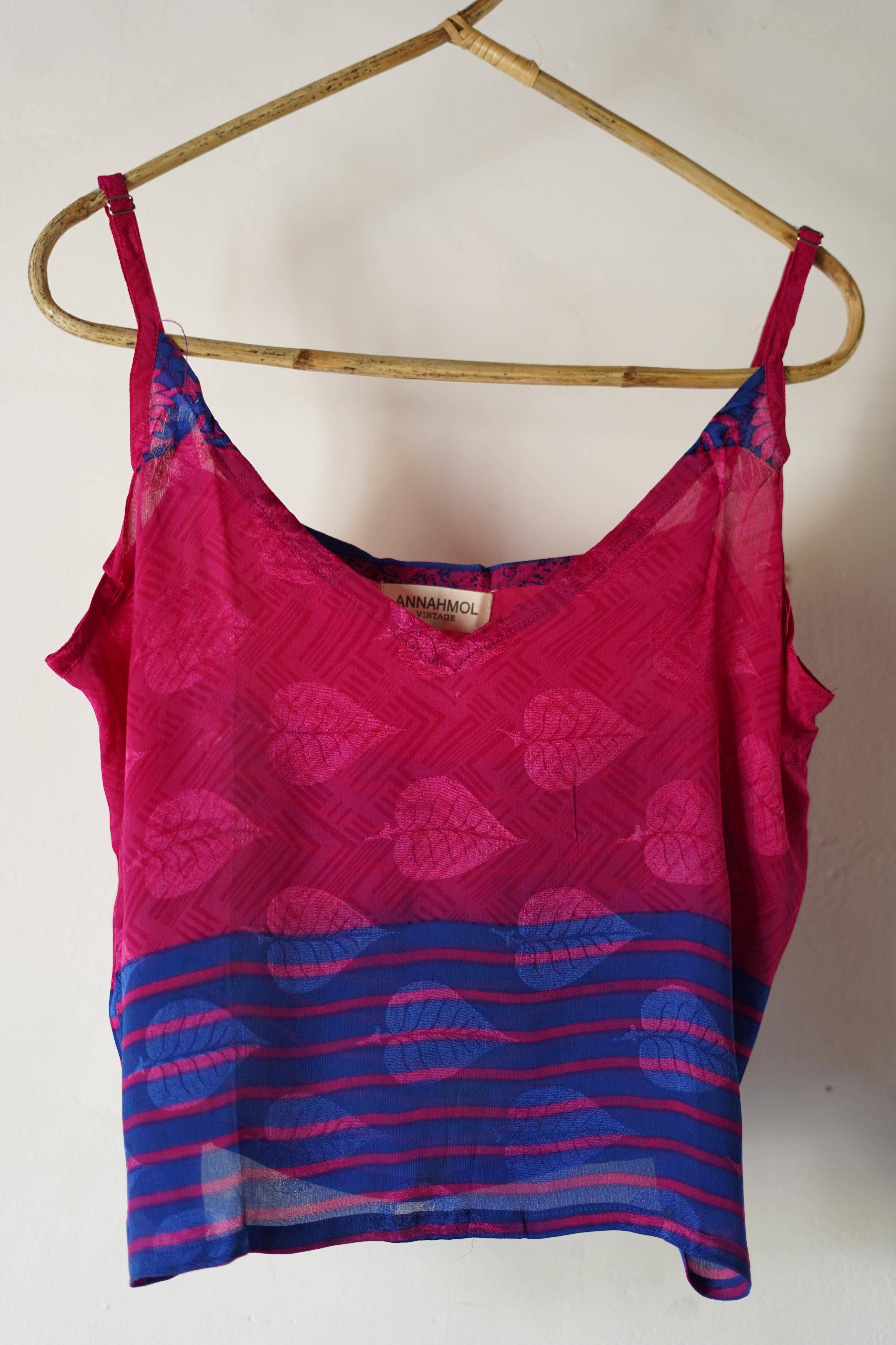 Annahmol - Wholesale Camisole - Women's - Vintage Silk Zero-Waste Cami44