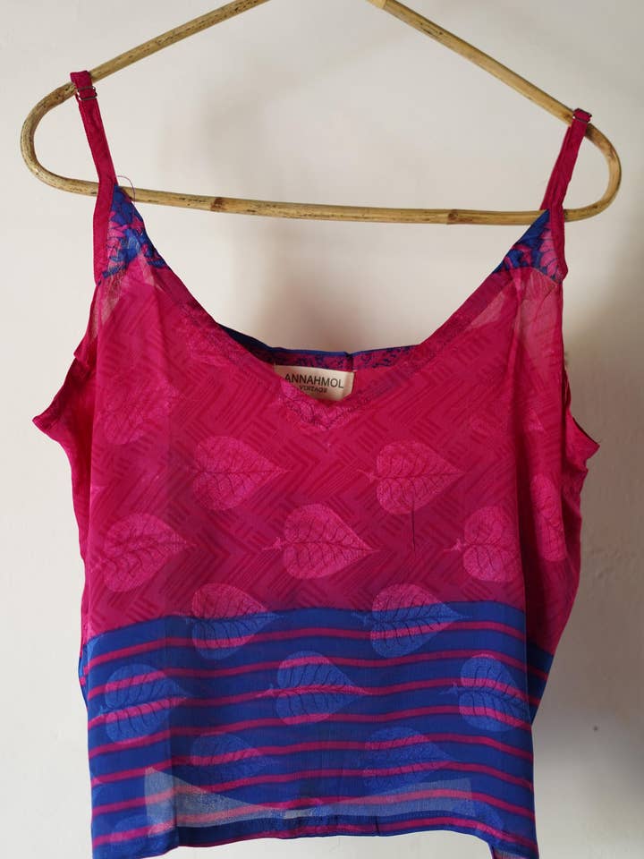 Annahmol - Wholesale Camisole - Women's - Vintage Silk Zero-Waste Cami44