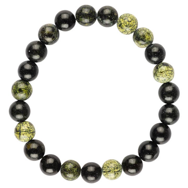 Benjamin International - Wholesale Beaded Bracelet - 8mm Crystal Gemstone Energy Bead Stretch Bracelets1