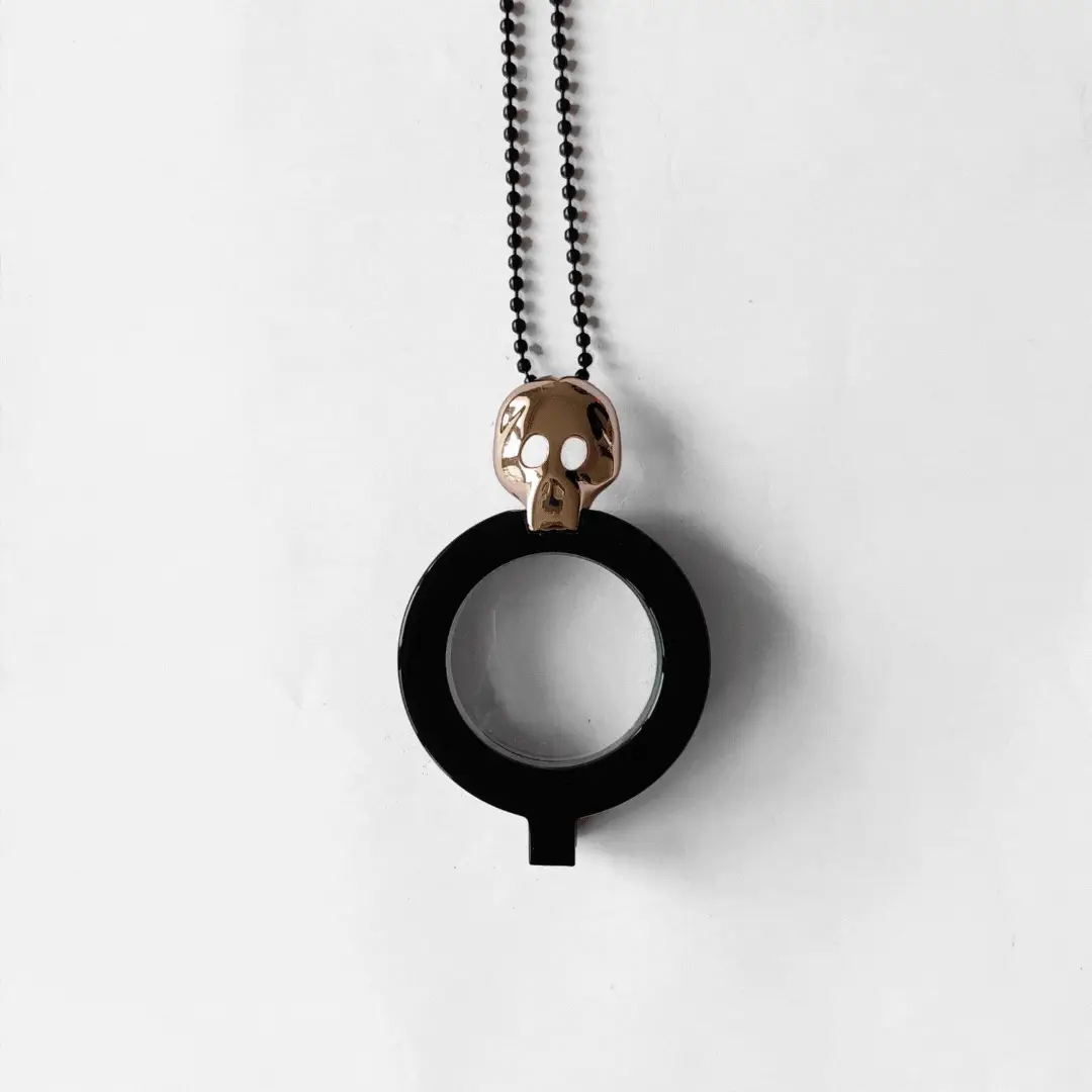 Flippanlook hanger-bril zwarte schedel voor wholesale door Flippanlook