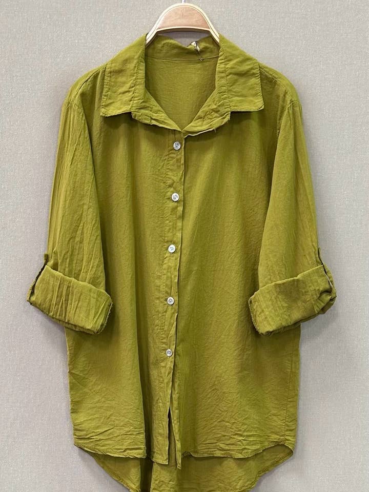 COTTON SHIRT for wholesale by SWEET MAGIC MODA Y COMPLEMENTOS