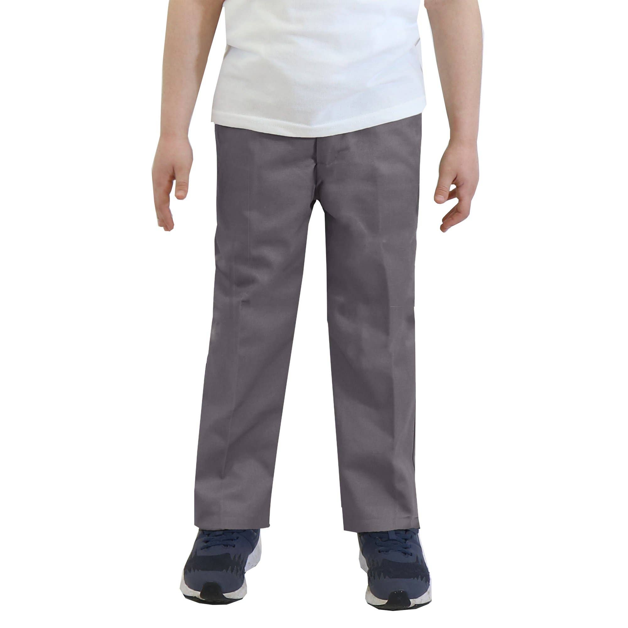 Galaxy By Harvic - Wholesale Pants - Kids - Boys Flat Front School Pants8