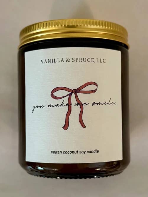 7 oz - Valentine Candle for wholesale by Vanilla and Spruce, LLC
