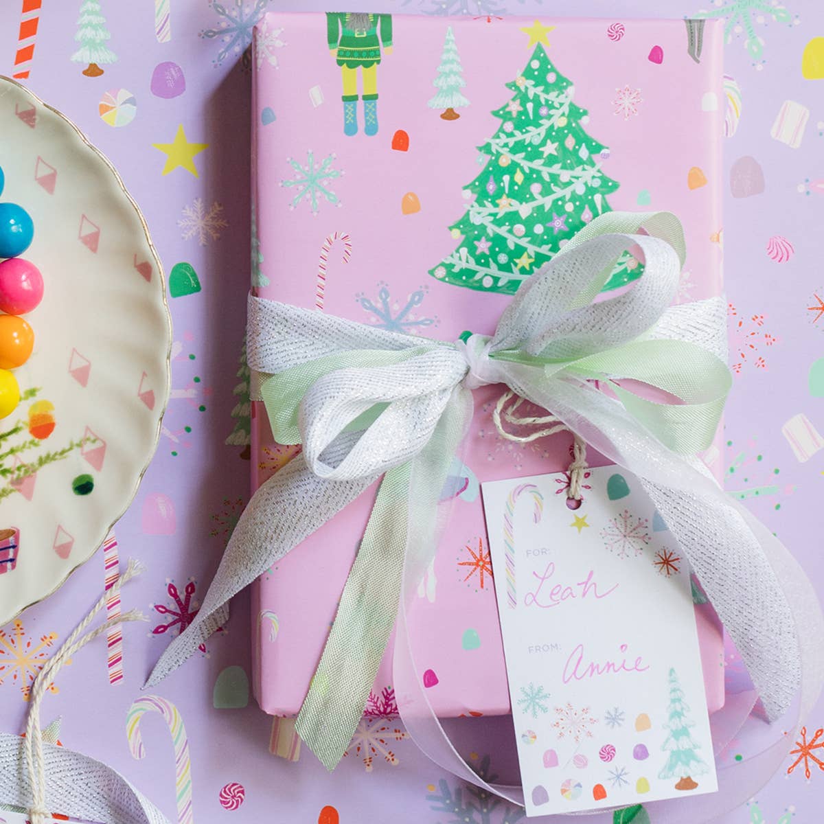 REVEL & Co. – wholesale Flat wrap – Nutcracker Wrapping Paper Sheet5