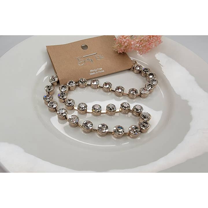 BETTYOH INC - Wholesale Choker/Collar - Rhinestone Choker4