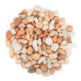 Abbott – wholesale Plant pot – Peach River Stones-Peach-1 kilo1