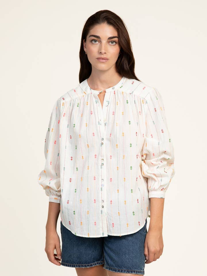 ISAEL SKJORTE råhvid for engroshandel hos Maison Anje