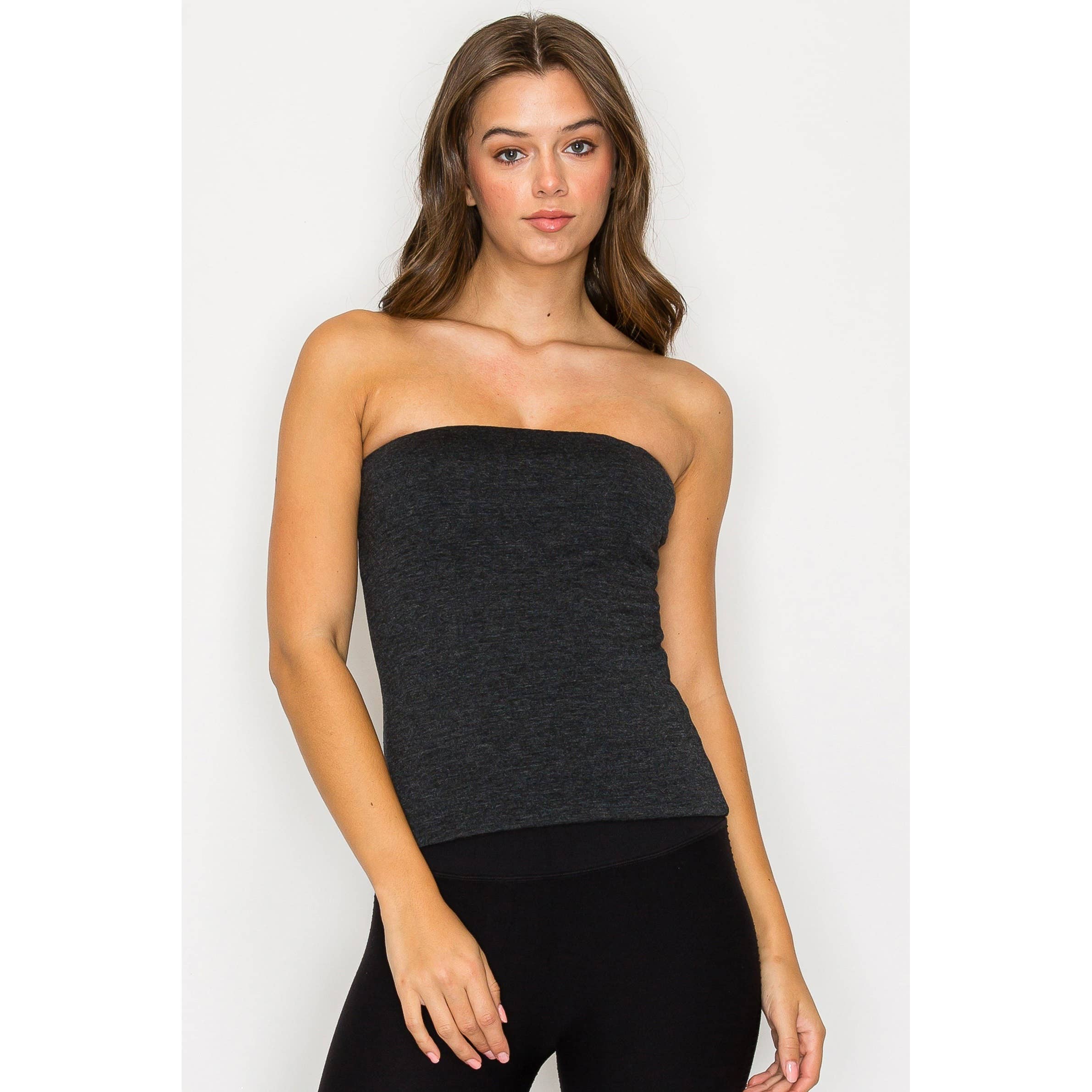 Timeless - Wholesale Shirt - Women's - Double Layered Long Tube Top5