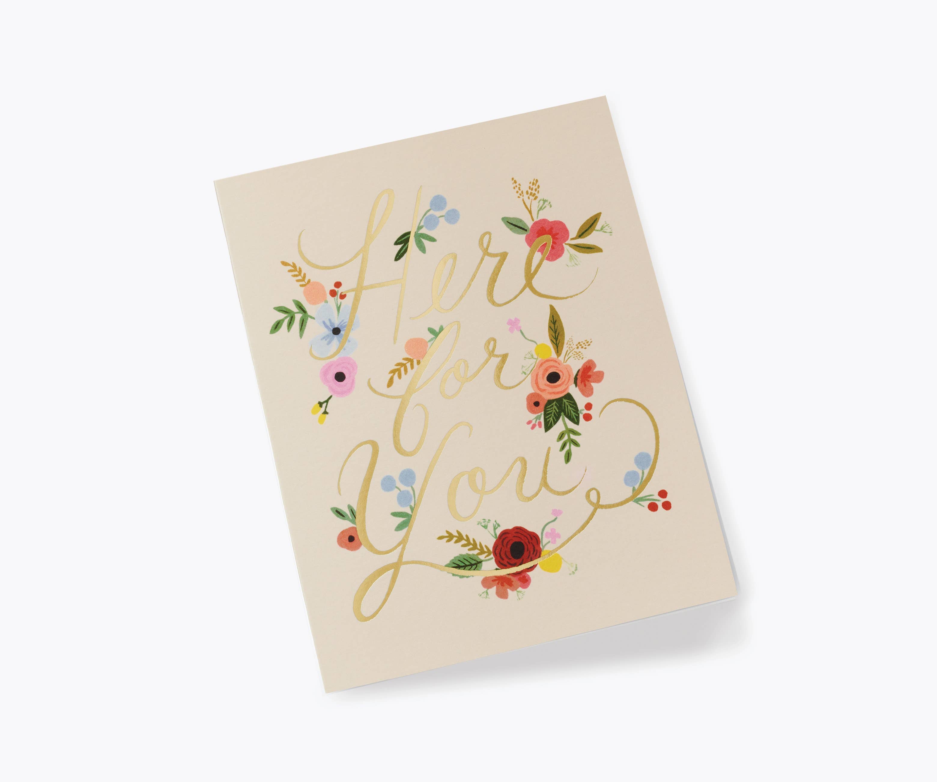 Rifle Paper Co. - Wholesale Everyday Greeting Card - Floral Here For You Card1