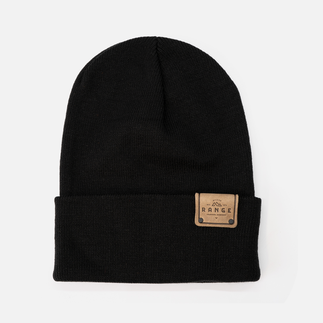 Wholesale leather patch beanie for your store