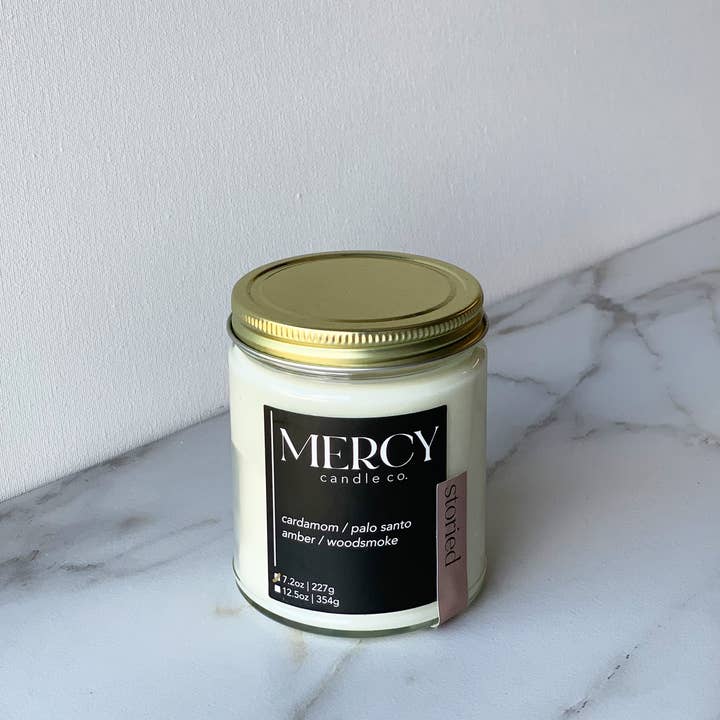 Mercy Candle Co. - Wholesale Jar/Filled Candle - Storied Signature Candle