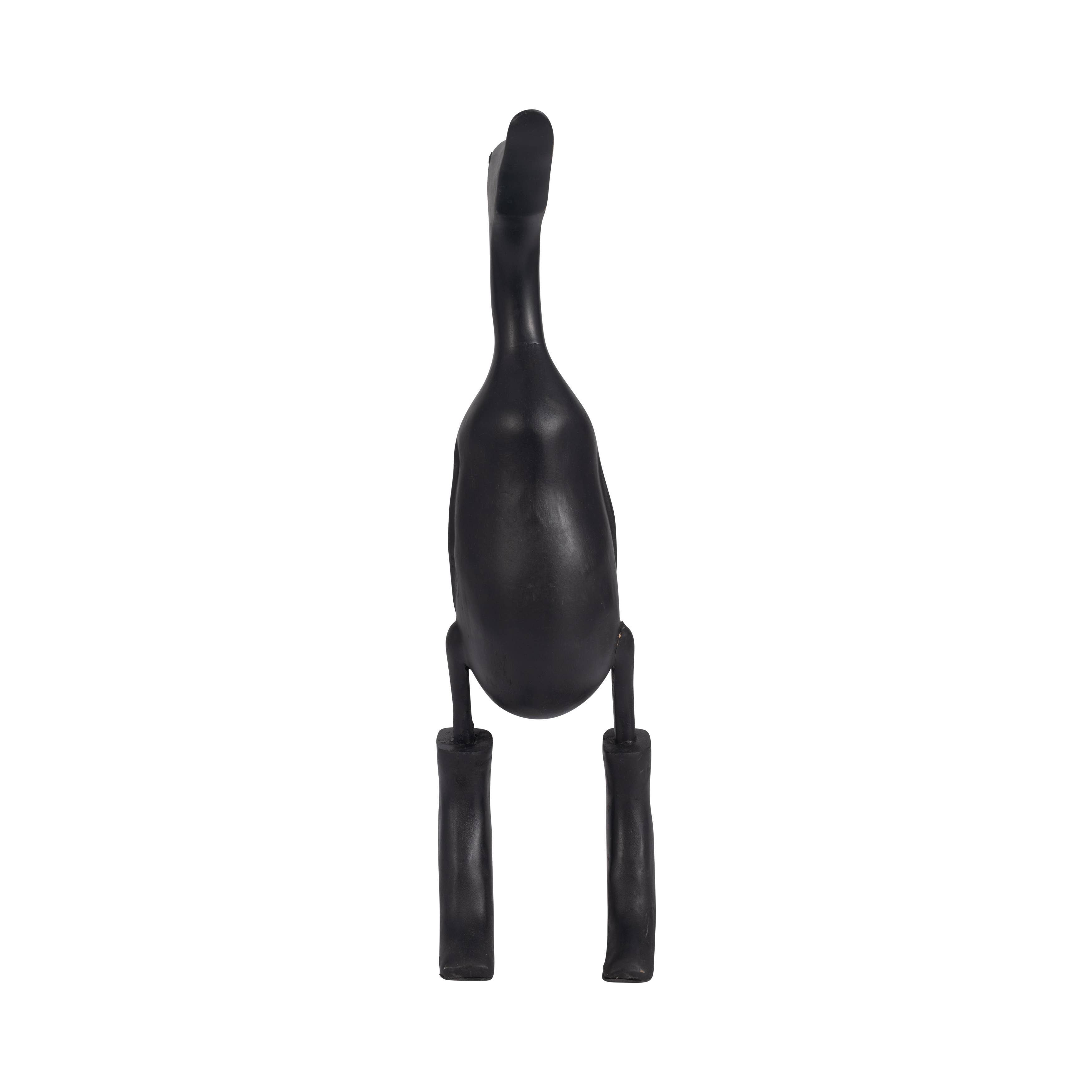 Sagebrook Home - Wholesale Decorative Figurine - Bamboo Wood Duck in Rainboots Figurine - Black, 20 in.7