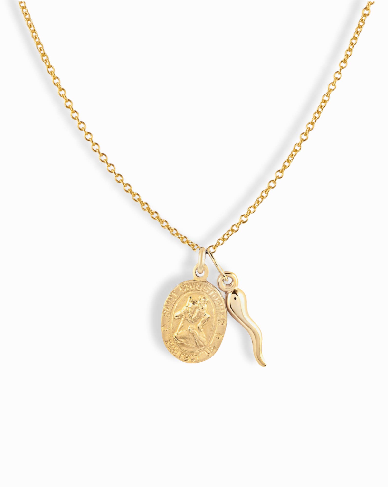 k gold filled Fortuna Charm Necklace for wholesale on Faire