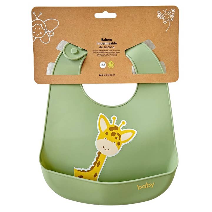 Cotton Socks - Wholesale Bib – Baby - 1940 BIB 100% SILICONE 23X32 CM5