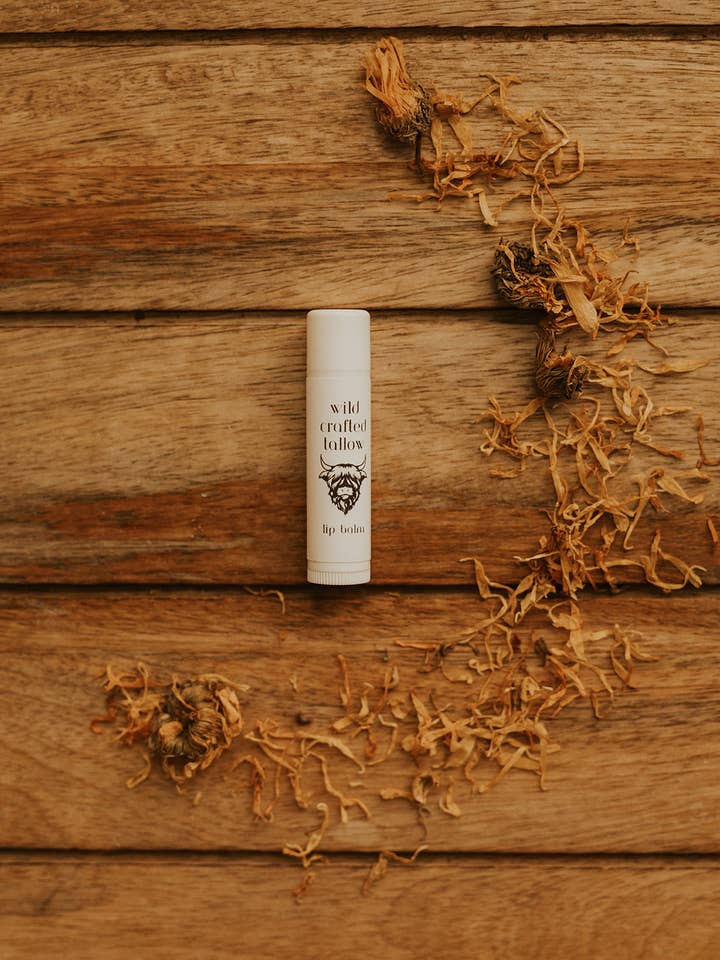 Talg Läppbalsam för wholesale av wildcraftedtallow