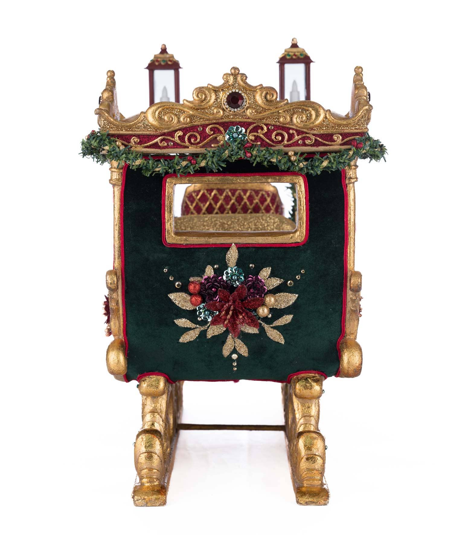 Katherine's Collection - Wholesale Christmas Decoration - Winter Balsam and Berry Sleigh3