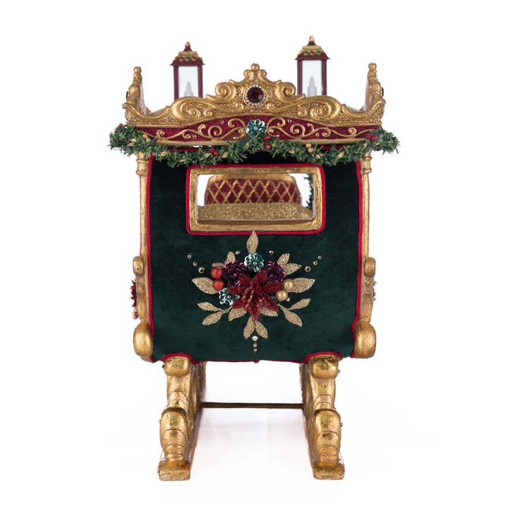 Katherine's Collection - Wholesale Christmas Decoration - Winter Balsam and Berry Sleigh3