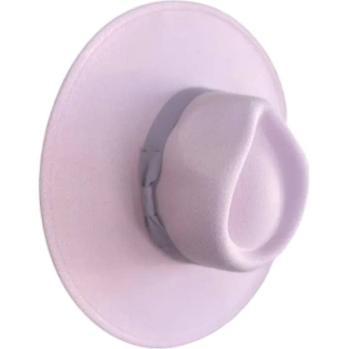 Portia Hat - Wholesale Fedora - Women's - Vegan Felt Rancher Hat with Grosgrain Bow1