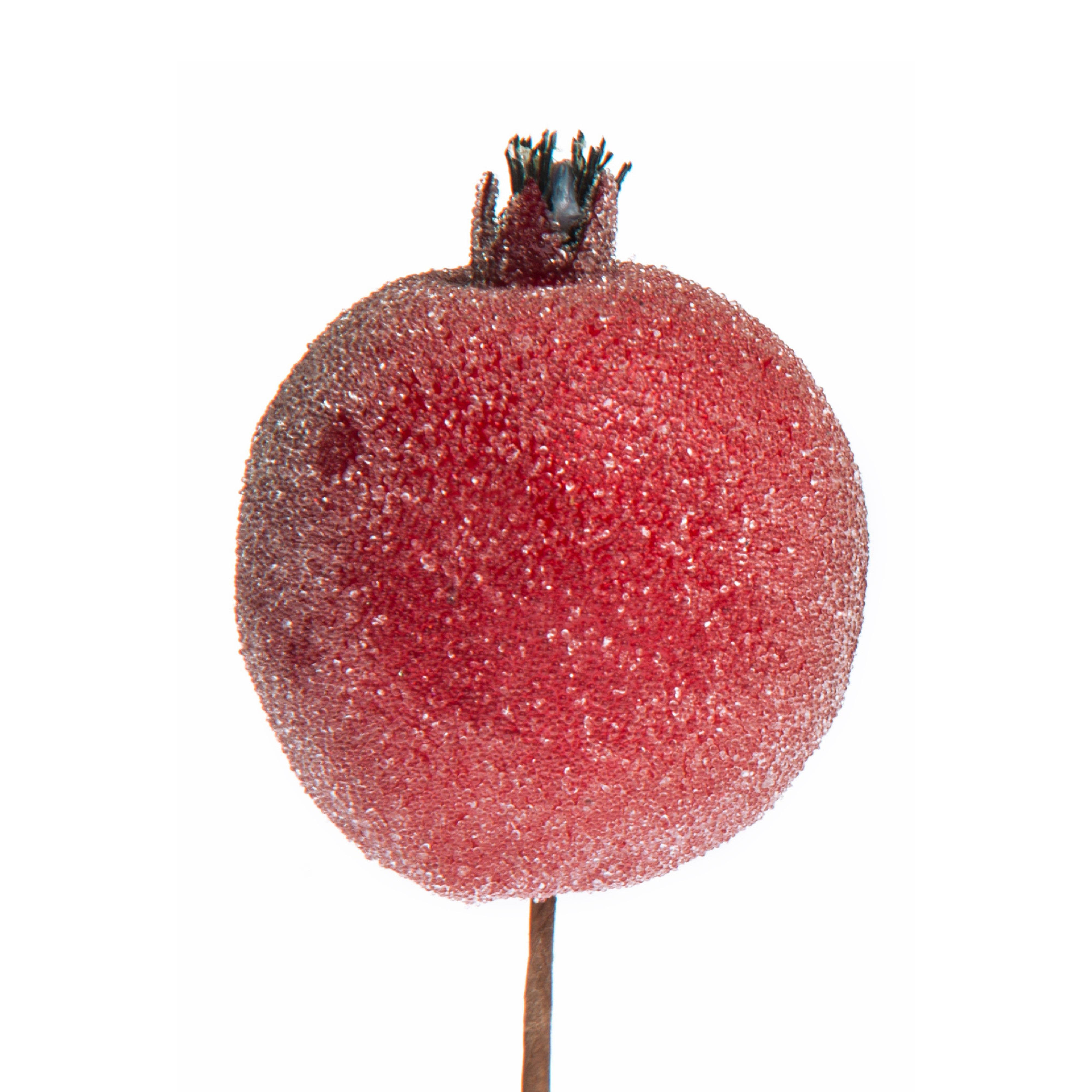 Jacobson - Wholesale Decorative Tabletop Object - 70mm Assorted Sugar Covered Faux Fruit Picks1