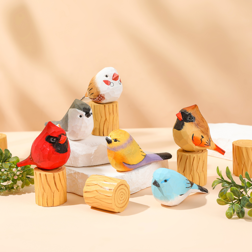 Moderny – Großhandel Dekofigur – Miniatur-Vogelfiguren8