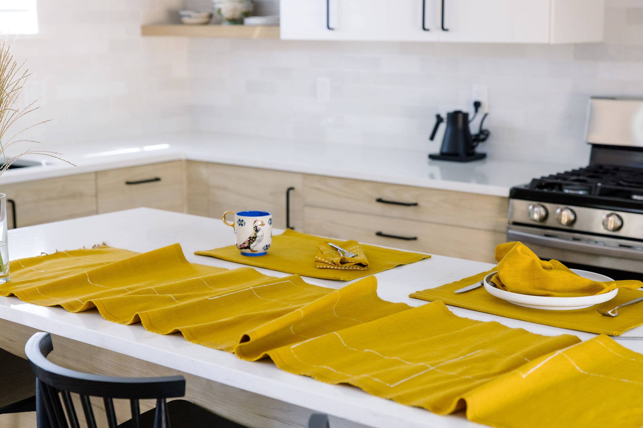 Sabahar - Wholesale Table Runner - Rift Valley Handwoven Ethiopian Cotton Table Runner11