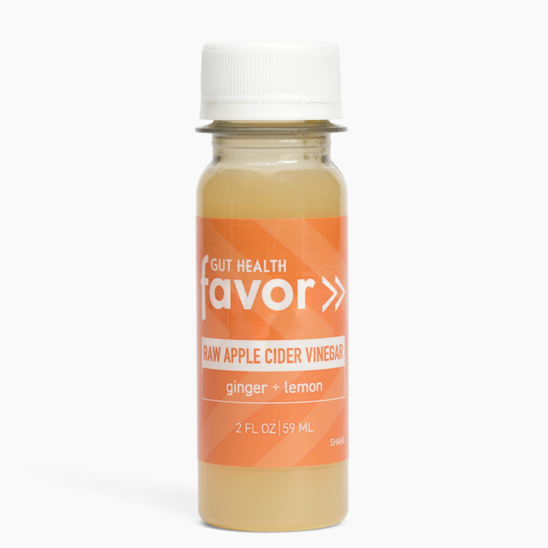 Favor - Wholesale Wellness Juice/Tonic - Gut Health Shot: Apple Cider Vinegar + Ginger1