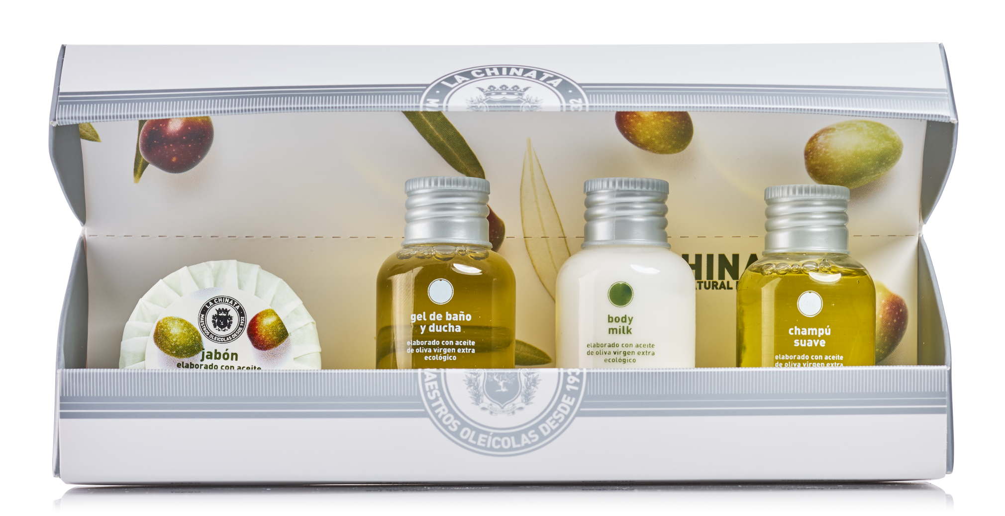 La Chinata - Wholesale Bath & Body Set - Natural Edition Welcome Pack1