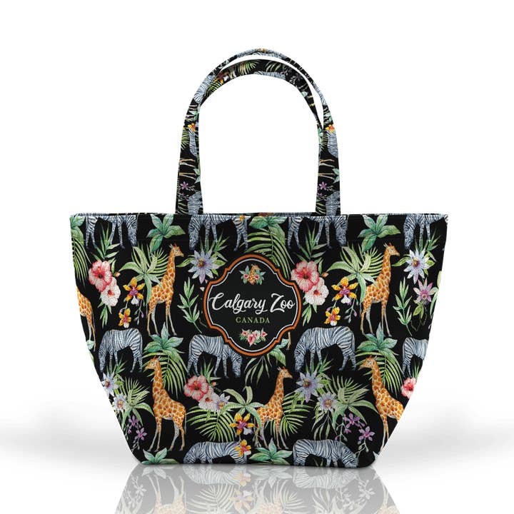 Fourre-Tout Personnalisable En Cuir Vegan Cutie : Girafe Et Zebra Pa pour la vente par Matrix