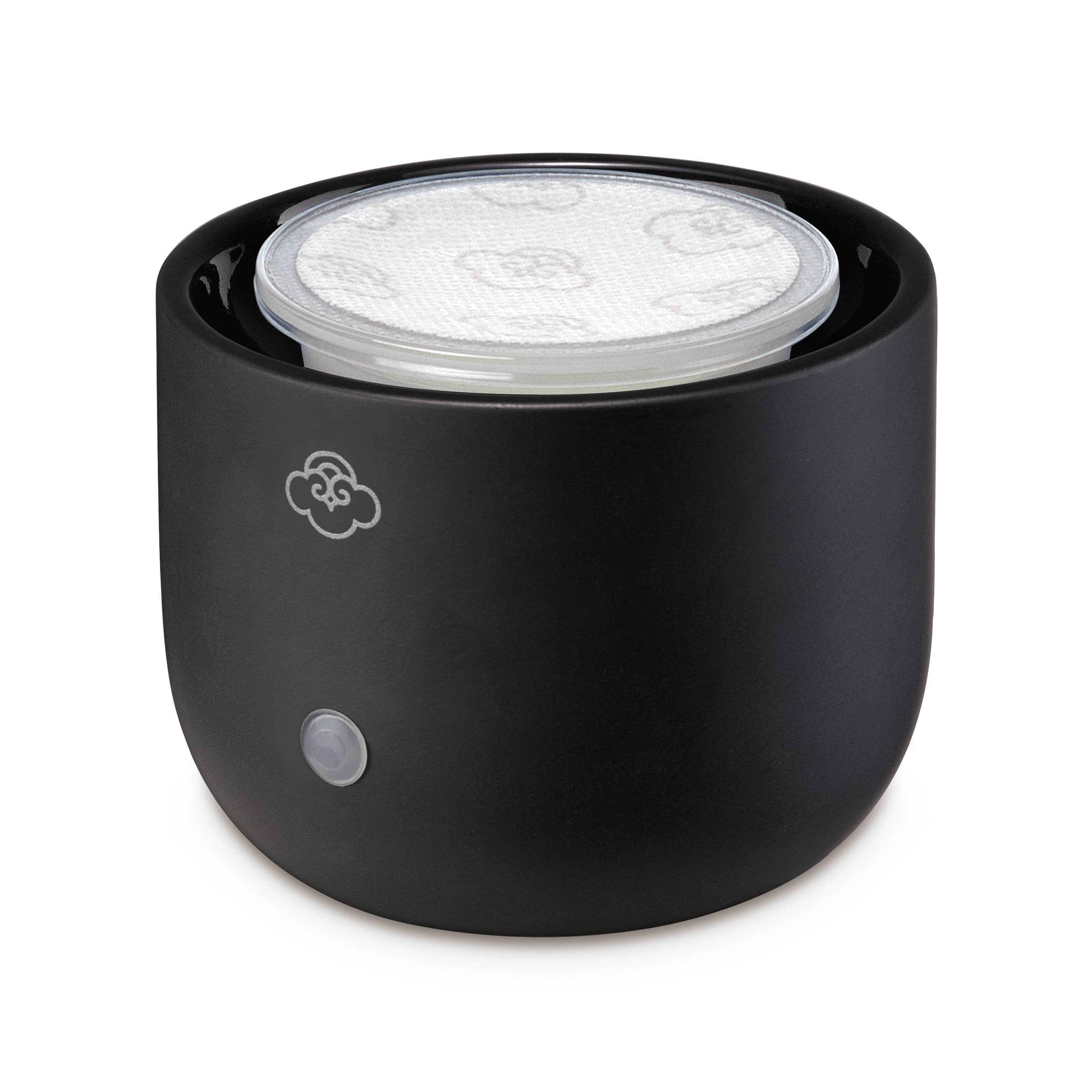 SERENE HOUSE - Vente Chauffe-cire - Réchauffeur de cire fondue Sprout Black en céramique anti-éclaboussures1