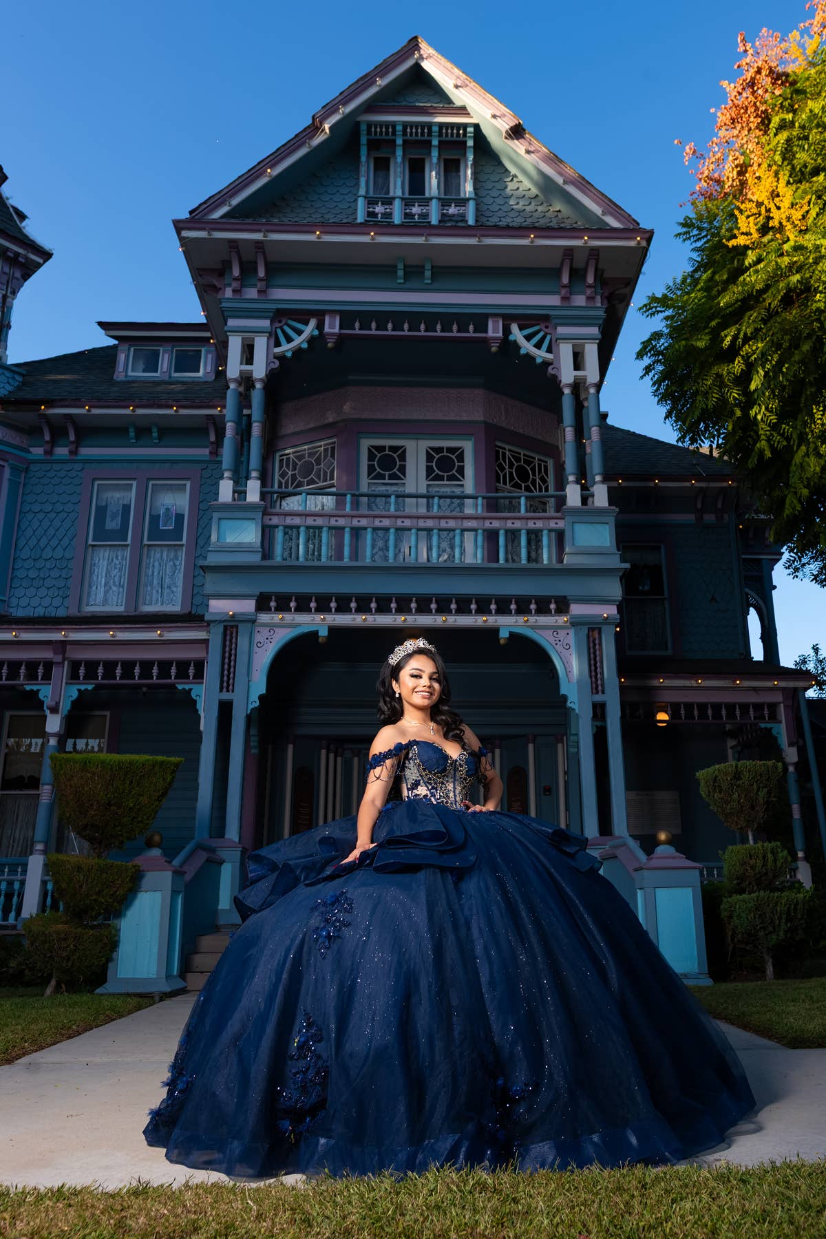 Chicas - Wholesale Formele jurk - Dames - Schouderloze quinceañera-jurk met korset CHF31325