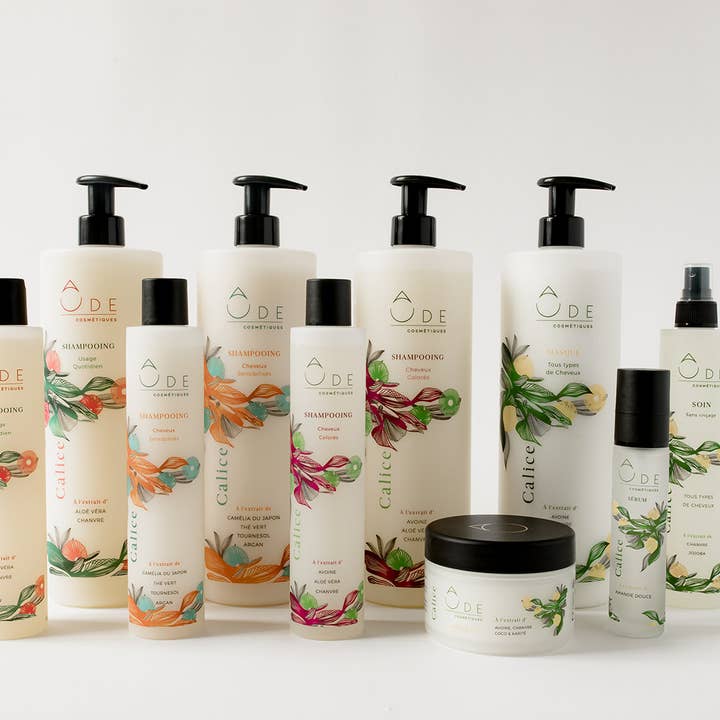 ODE COSMETIQUES - Wholesale Hair Shampoo - CALICE Natural Shampoo for Colored Hair 250ml