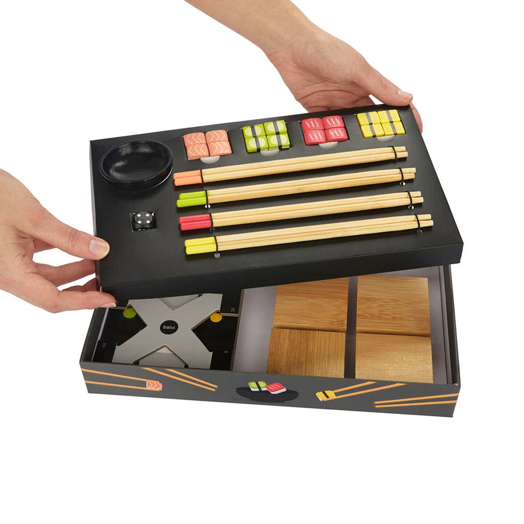 Balvi - Vendita all'ingrosso Giochi da tavolo - Set da gioco Parcheesi Ludoshi in legno e bambù4