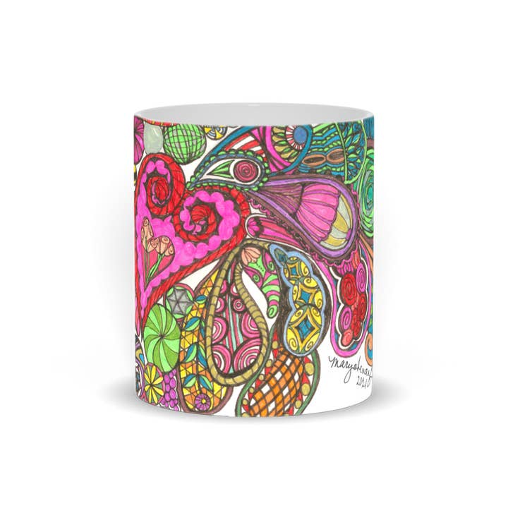 Tazze Cavalcade of Love per la vendita all'ingrosso da parte di Mary O's Imagination