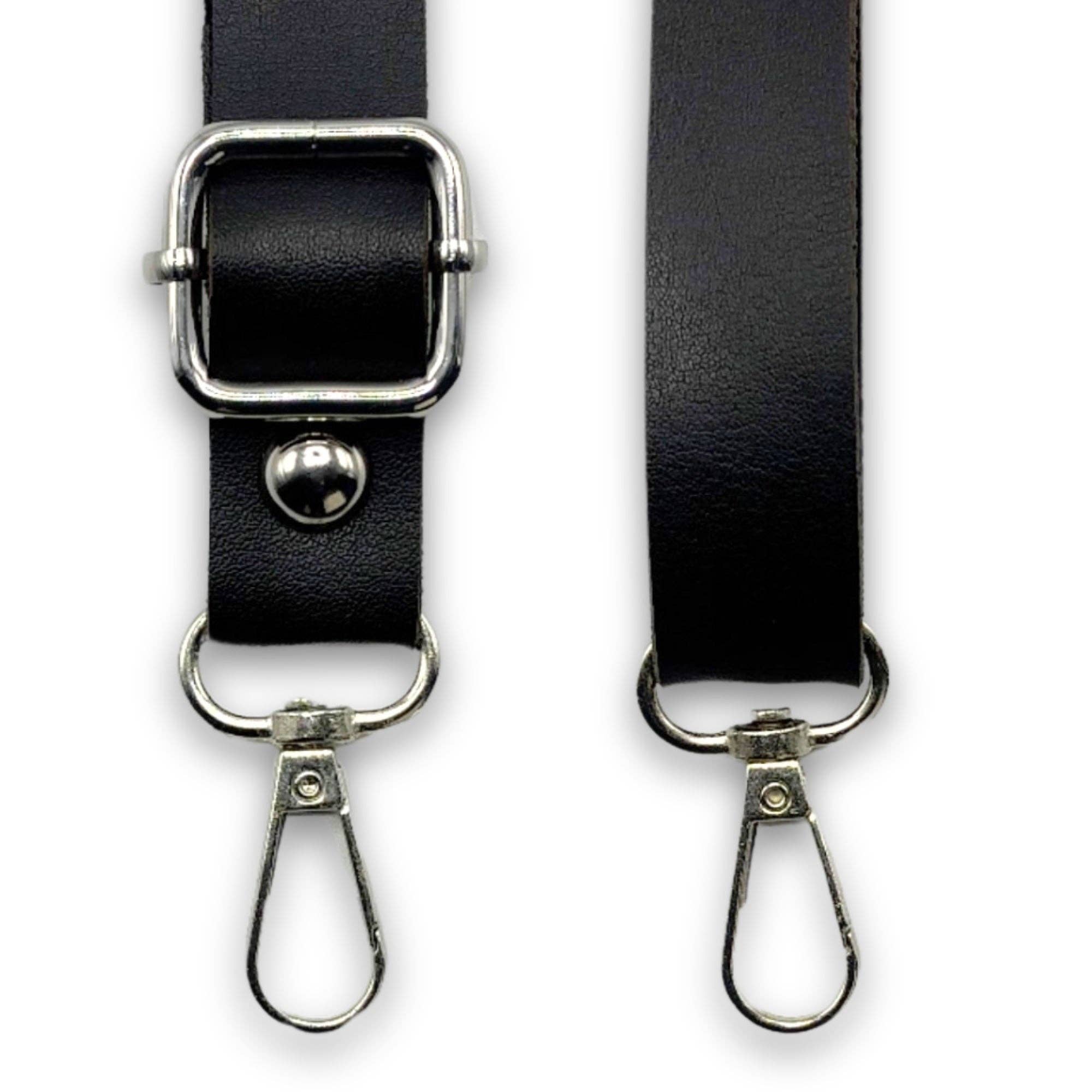 Sensy – Großhandel Schulterriemen – Unisex – PU-Leder verstellbarer Taschenriemen (65 cm bis 135 cm)2