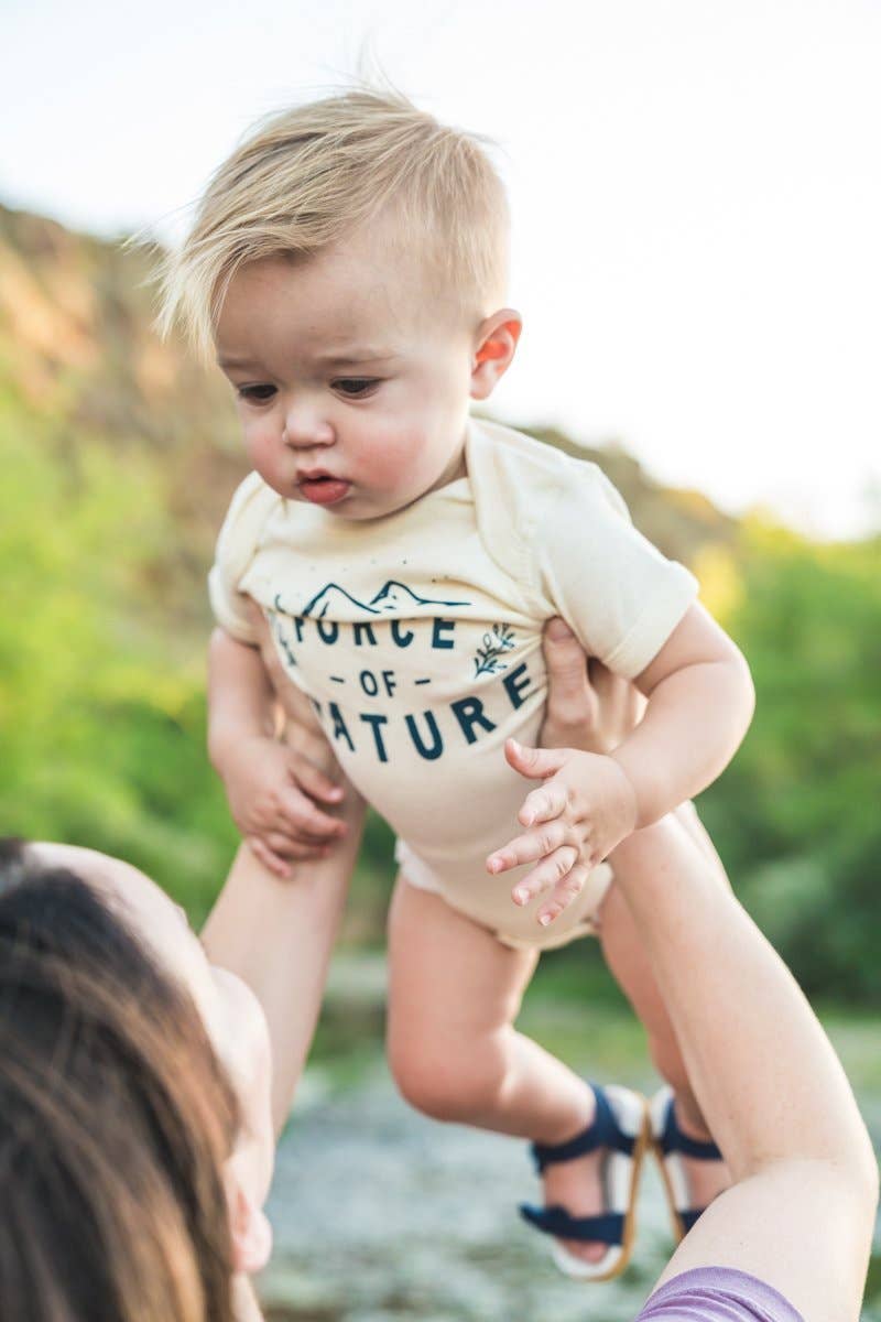 Keep Nature Wild - Wholesale Bodysuit (Non-Footed) - Baby - Force of Nature Baby Bodysuit | Natural8