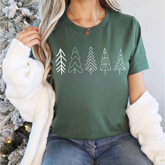 Christmas Tree Tee for wholesale by Print Works
