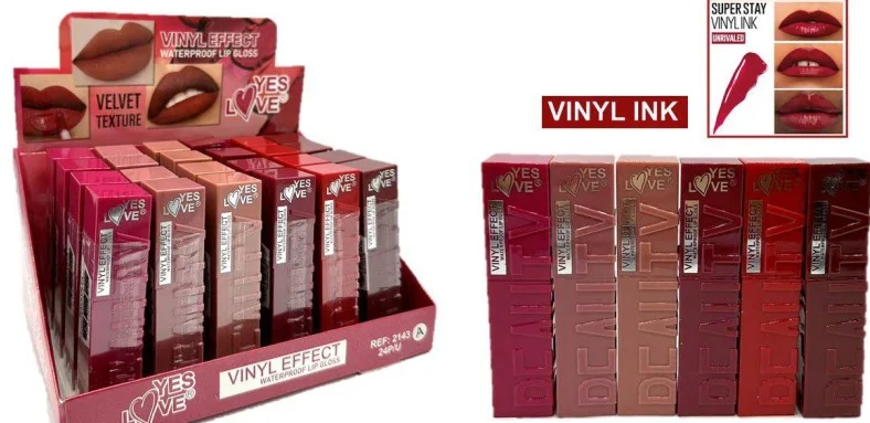 LS GROUP – wholesale Läppstift – Vinyl-effect läppstift – hållbart och vattentätt0