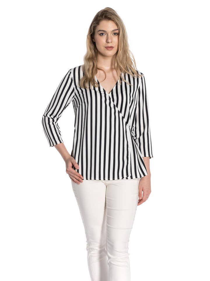 BLUSA LM -0070 per la vendita all'ingrosso da parte di BELLA LAILA