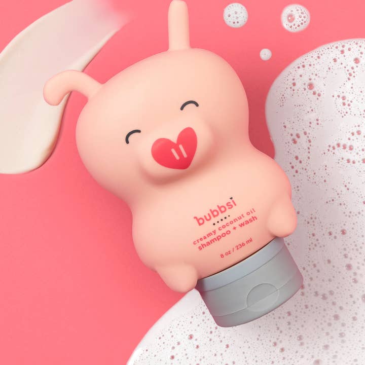 Bubbsi - Wholesale 2-in-1 Shampoo & Body Wash - Baby - Creamy Coconut Oil Shampoo + Wash1