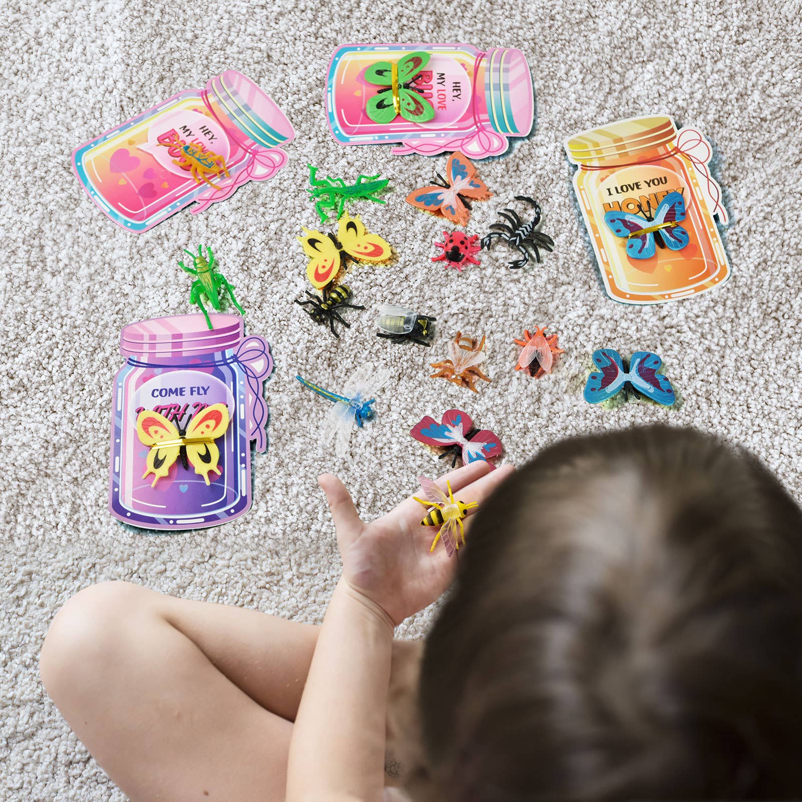 Fun Little Toys - Wholesale Valentine's Day Card - 36 pcs Valentine's Day Bug Catching Set5