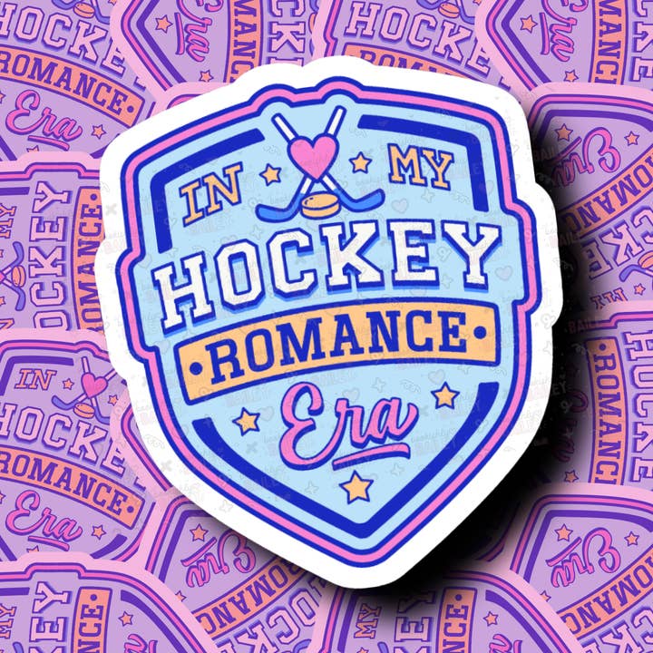 Hockey Romance - Sticker for wholesale by Bookishly Bailey