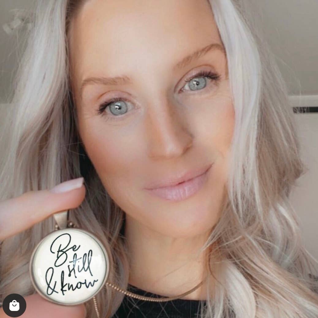 The Vintage Sparrow - Vente Colliers à pendentif - Pendentif Be Still1