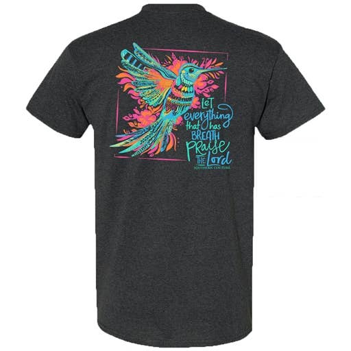 SC Classic Let Everything That Has Breath - Dark Heather for wholesale by Southern Couture