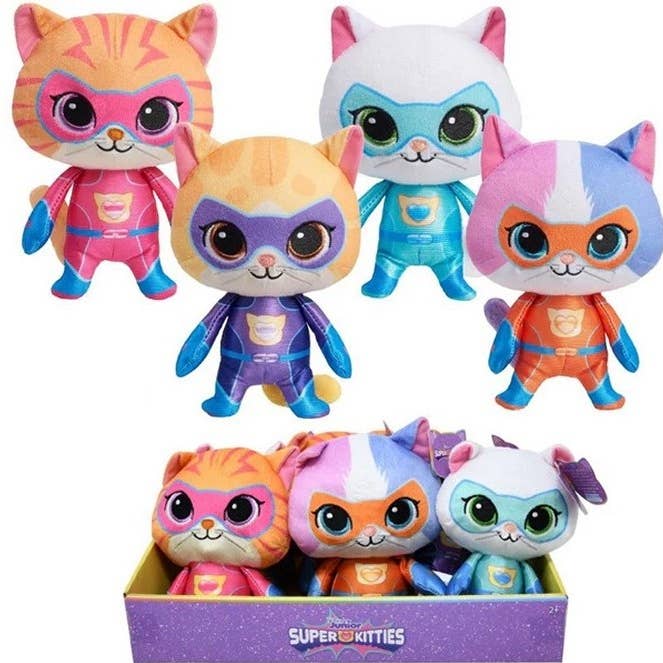 Disney Junior Super Kitties Peluches Gatos 18cm surtidos para venta al por mayor de KIDDY-MOOV