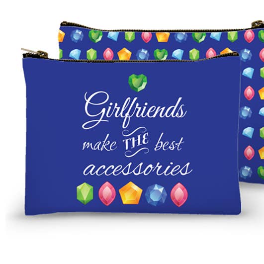Borsa con cerniera — Le amiche fanno i migliori accessori. per la vendita all'ingrosso da parte di Mariasch Studios