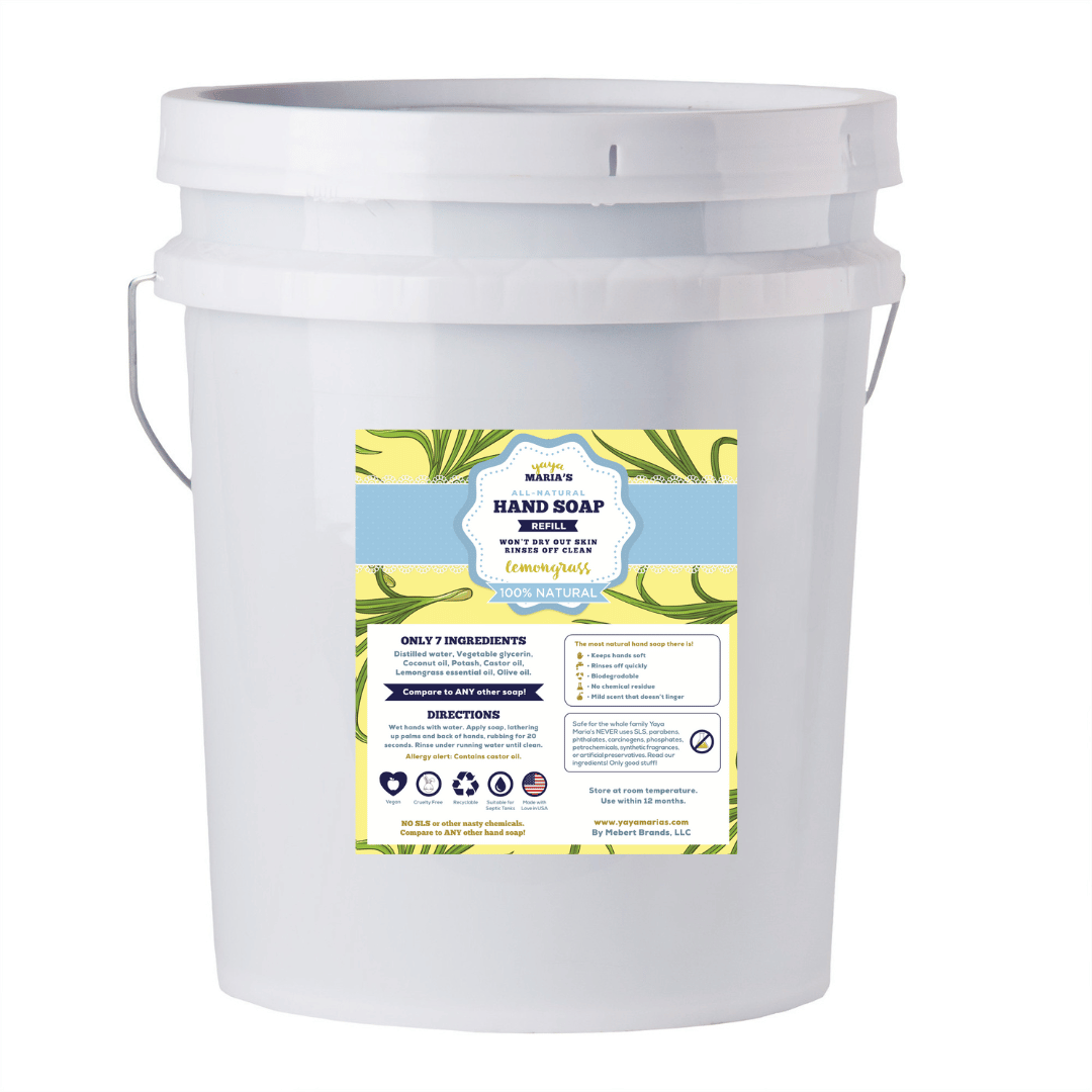 Yaya Maria's – Engroshandel Håndsæbe – Naturlig håndsæbe 5 Gal Bulk Refill1